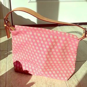 Pink Dooney and Bourke Shoulder Bag